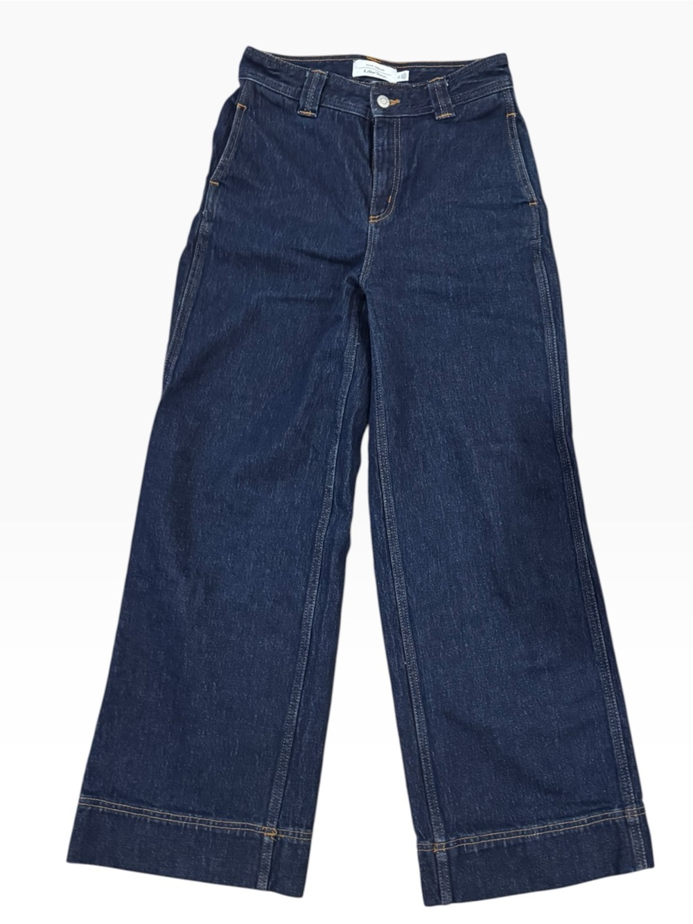 & Other Stories Dark Blue Wide Leg Jeans